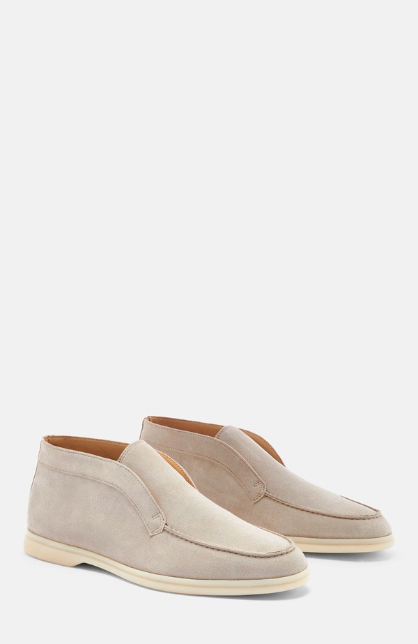 スカロッソ メンズ シューズ ブーツ・レインブーツ SCAROSSO Leonardo Bootsand - Suede 沙子