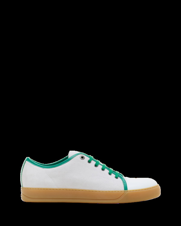 ランバン メンズ シューズ スニーカー スエード レザー Lanvin DBB1 Leather And Suede Sneakers Green グリーン