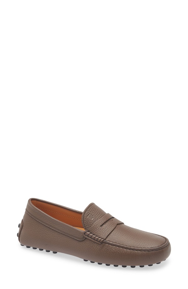 トッズ メンズ シューズ スリッポン・ローファー Tod\u0027s Gommino Penny Loafer Tabacco Scuro