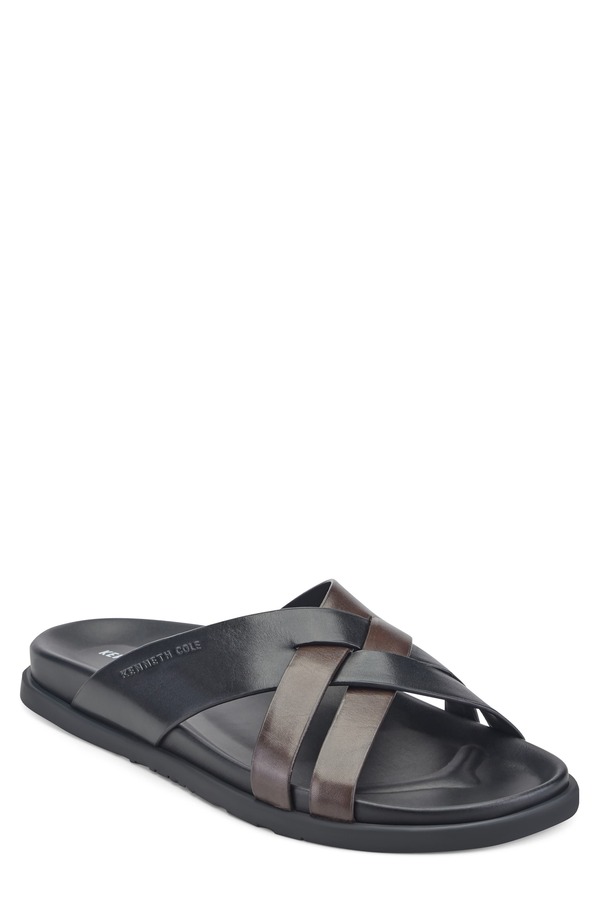 ケネスコール メンズ シューズ サンダル Kenneth Cole New York Wooper Slide Sandal Black/ Ganache ブラック