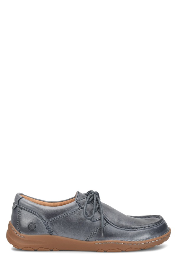 バーン メンズ シューズ オックスフォード Brn Samson Shoe Navy Leather ネイビー