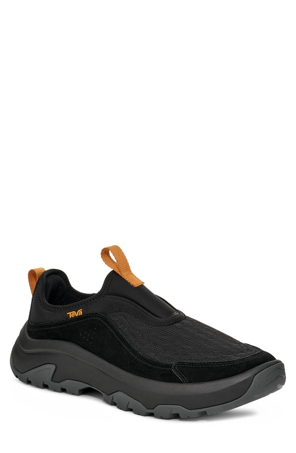 テバ メンズ ボトムス カジュアルパンツ スニーカー Teva Hurricane Daybreaker Slip-On Sneaker Black ブラック