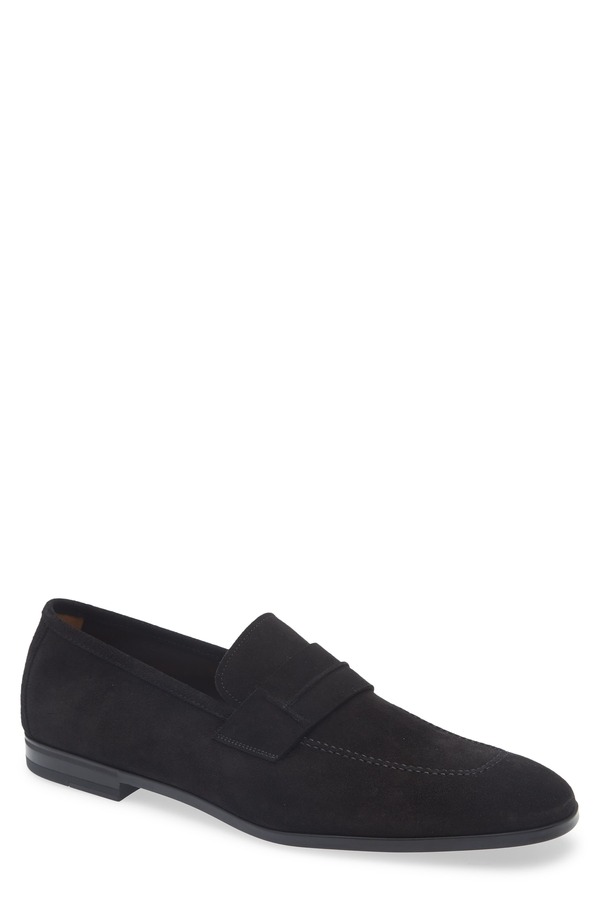 トム・ジェラルド・r・フォード メンズ シューズ スリッポン・ローファー TOM FORD Sean Penny Loafer Black 黒いこと