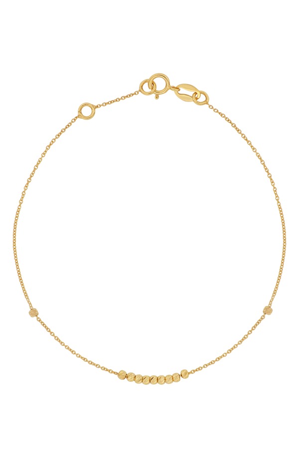 ボニー レヴィ レディース アクセサリー ブレスレット・バングル・アンクレット Bony Levy 14K Gold Beaded Station Bracelet 14Ky ゴールド
