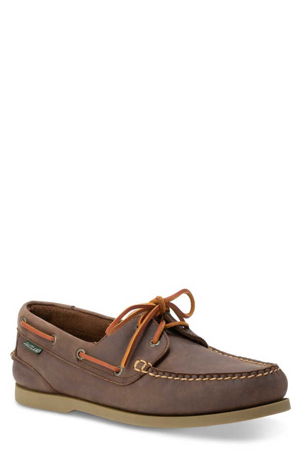 イーストランド メンズ シューズ スリッポン・ローファー Eastland Sea Dog Boat Shoe Dark Walnut｜ReVida 店