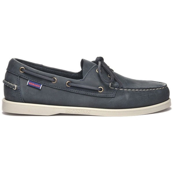 セバゴ メンズ シューズ Sebago Portland Boat Shoes Blue Navy ネイビー|ReVida 店