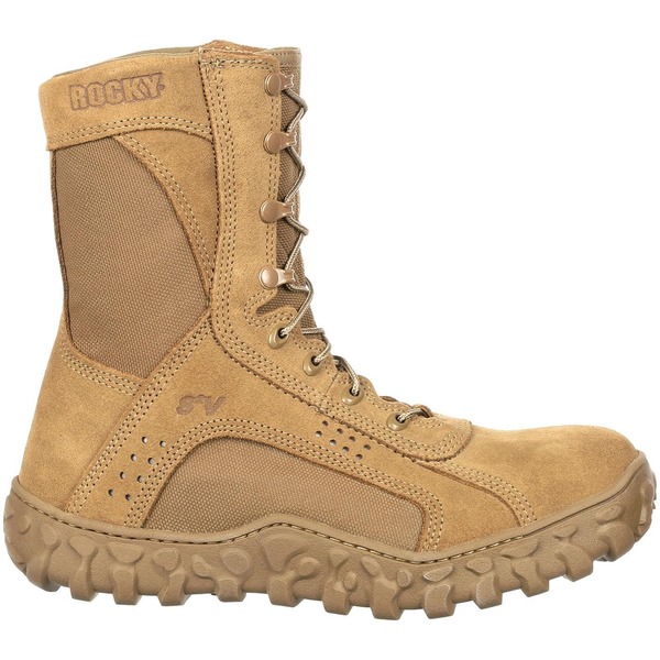 ロッキー メンズ シューズ ブーツ・レインブーツ プルオーバー Rocky S2v Steel Toe Tactical Military Boot Coyote Brown 赤銅色