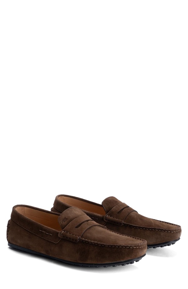 ロバートバラケット メンズ シューズ スリッポン・ローファー スエードクロス Robert Barakett Conor Suede Driving Loafer Tobacco 靴-メンズ靴-ローファー