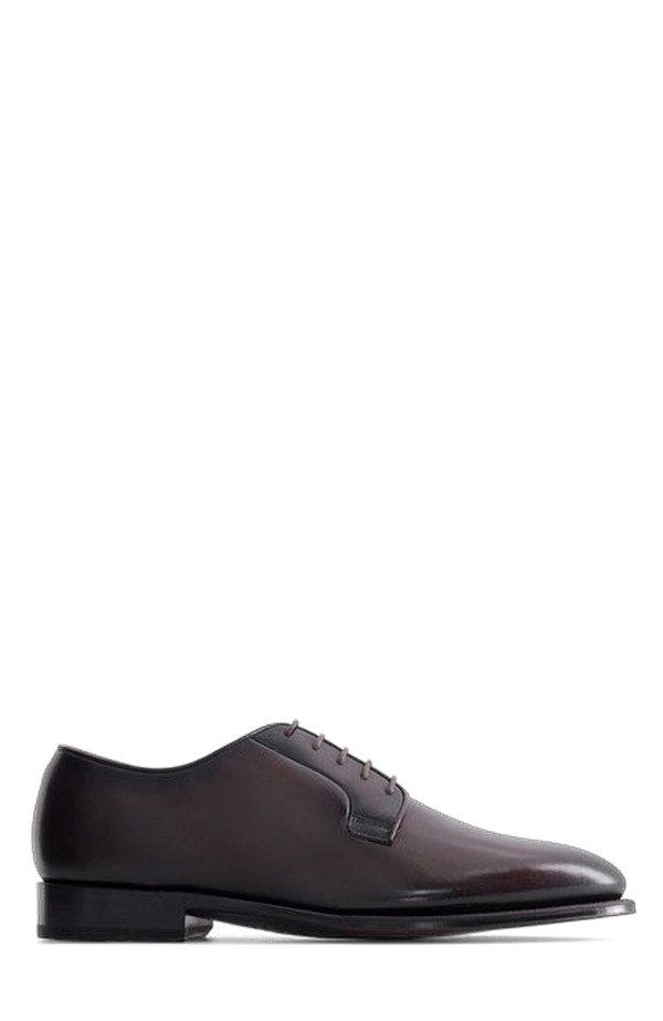 アンソニー ヴィア メンズ シューズ オックスフォード 力くらべ Anthony Veer Sterling Derby Chestnut Depth Brown Leather 赤銅色