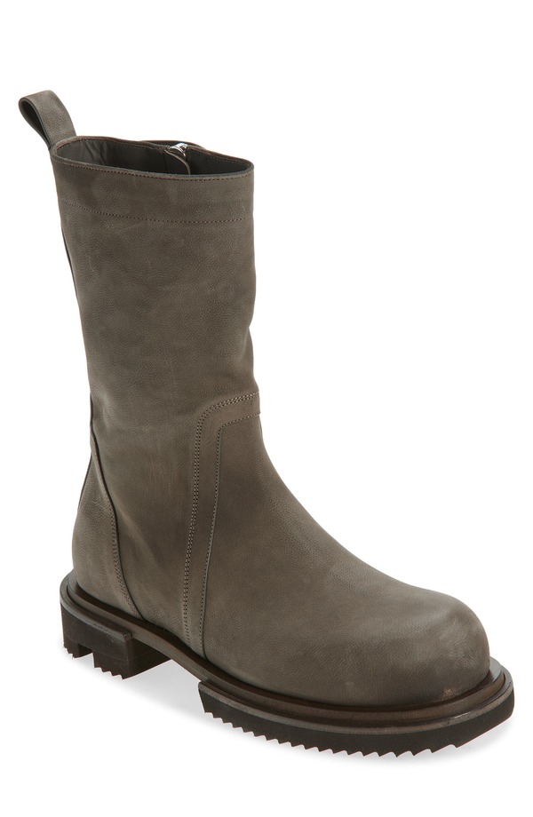 リックオウエンス メンズ シューズ ブーツ・レインブーツ Rick Owens Creeper Boot Dark Dust｜ReVida 店