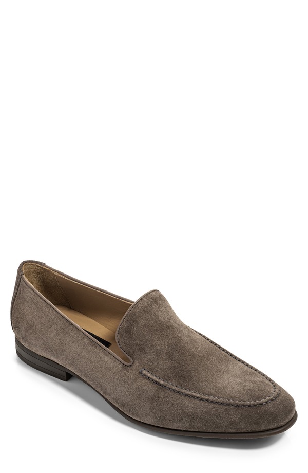 トゥーブート メンズ シューズ スエードクロス 置き目毛革 TO BOOT NEW YORK Sonoma Suede Loafer Grey 薄墨色