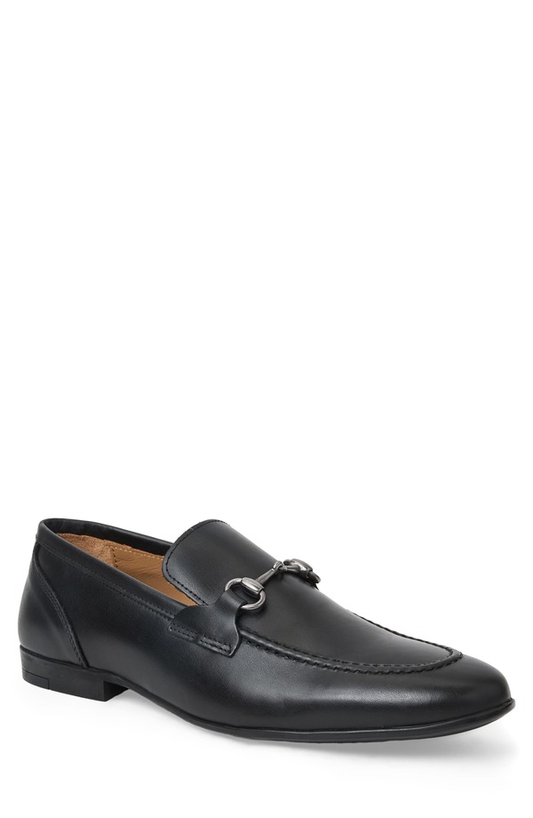 ブルーノマグリ レディース シューズ 置き目毛皮 Bruno Magli Ferraro Bit Loafer Black/ Silver 黒いこと