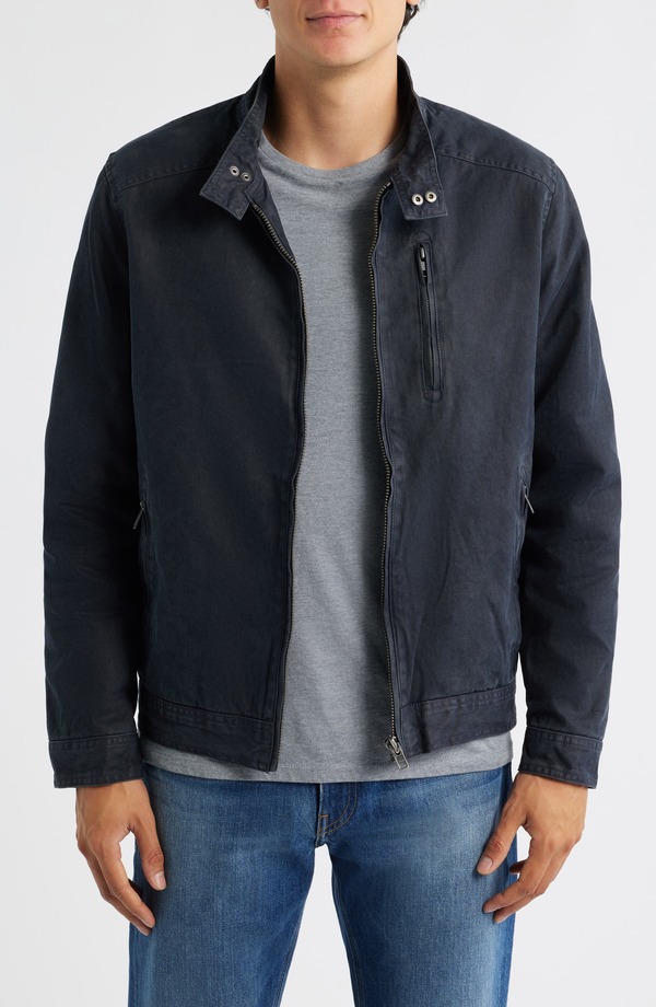 ロッドアンドグン メンズ アウター ジャケット・ブルゾン Rodd & Gunn Jacket Navy ネイビー