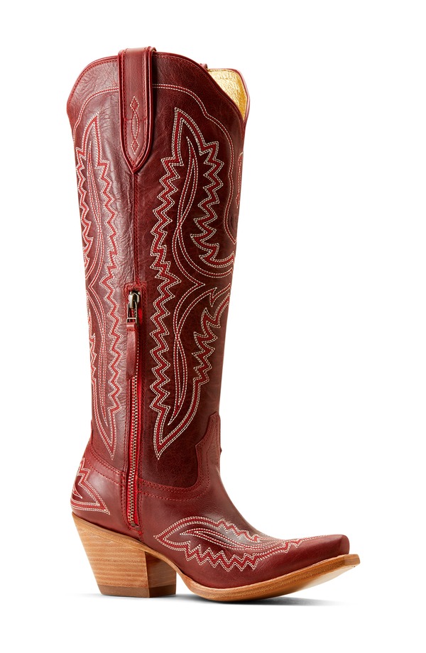 アリアト レディース シューズ ブーツ・レインブーツ Ariat Casanova Western Boot Red Alert レッド｜ReVida 店