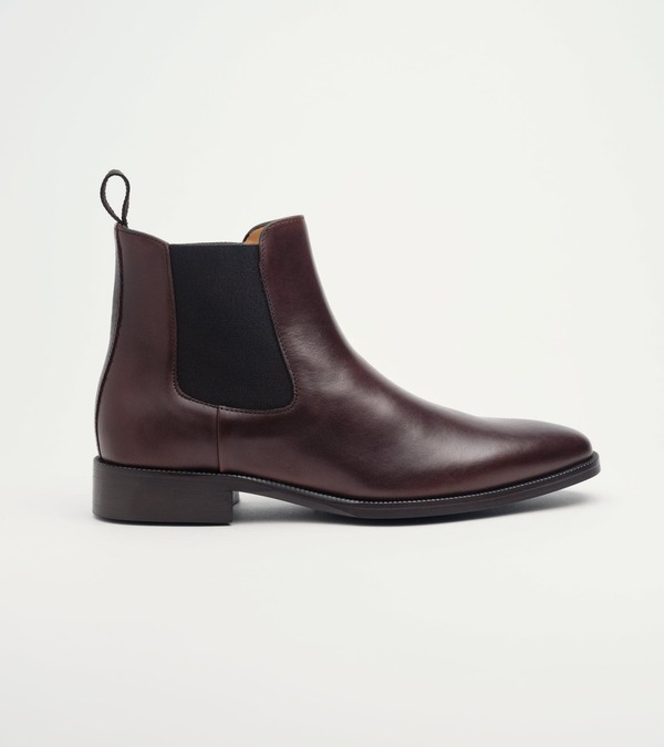 ジャック アーウィン メンズ シューズ ブーツ・レインブーツ チェルシーブーツ チェルシー Jack Erwin Ellis Chelsea Boot Brown Full Grain ブラウン