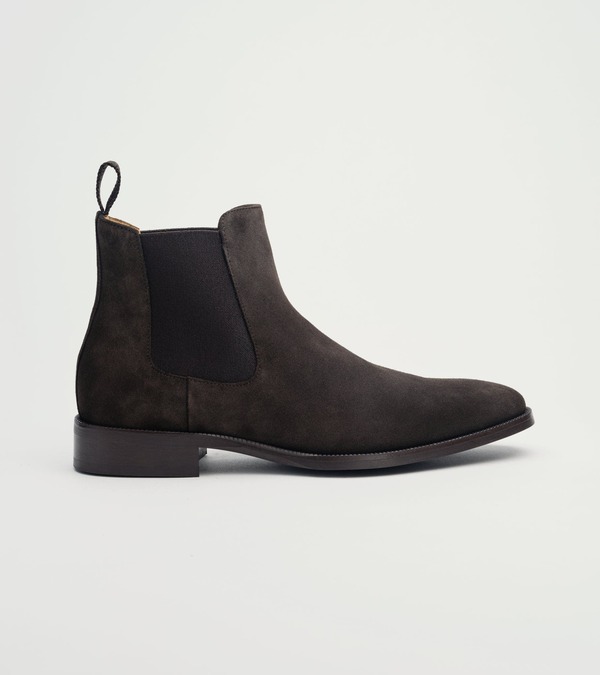 ジャック アーウィン メンズ シューズ ブーツ・レインブーツ チェルシーブーツ チェルシー Jack Erwin Ellis Chelsea Boot Brown Suede ブラウン