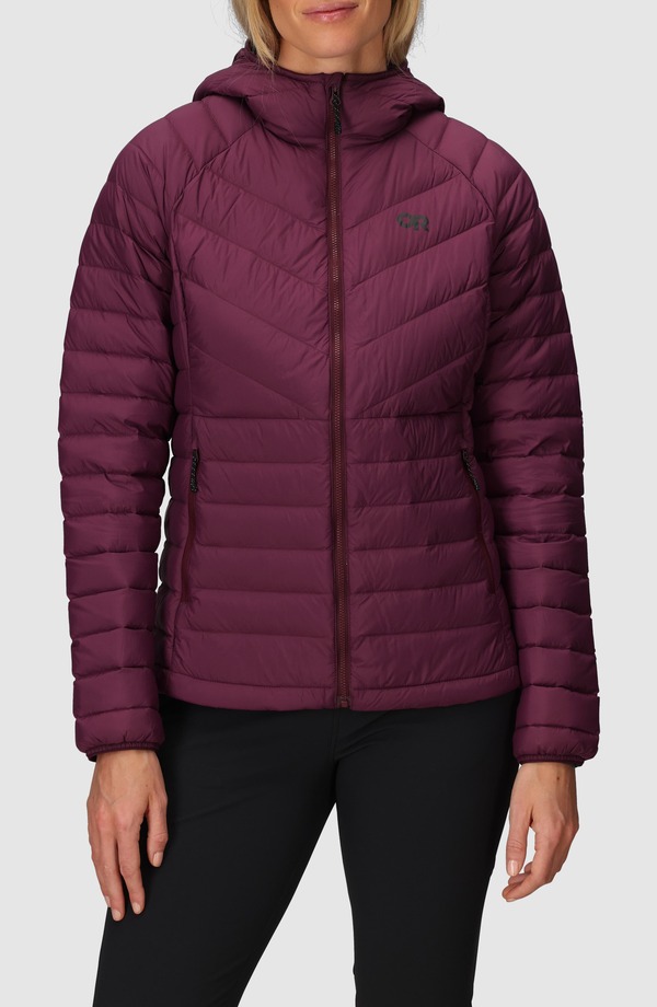 アウトドアリサーチ レディース アウター ジャケット・ブルゾン ダウン Outdooresearch Transcendent Wateresistant 800 Fill Power Down Jacket Winterberry