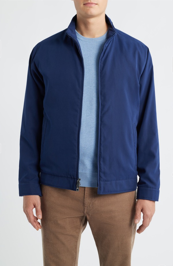 ピーター・ミラー メンズ アウター ジャケット・ブルゾン Peter Millar Bleecker Zip Jacket Navy ネイビー