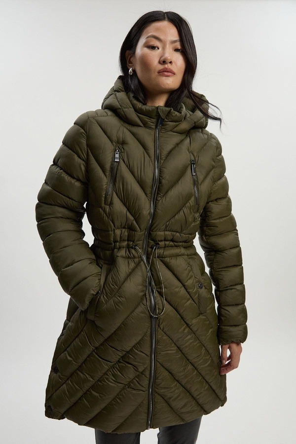 カレンミレン レディース アウター ジャケット・ブルゾン コート Karen Millen Lightweight Packable Coat Khaki カーキ 47,280円
