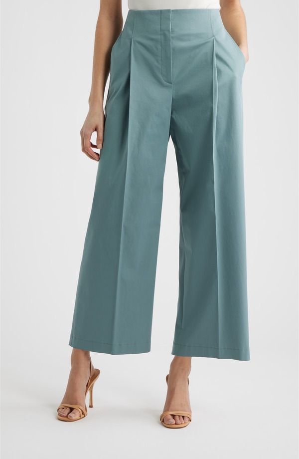 主任者 レディース ボトムス レギンストレート ズボン下 BOSS Tulotta Straight Leg Pants Reef