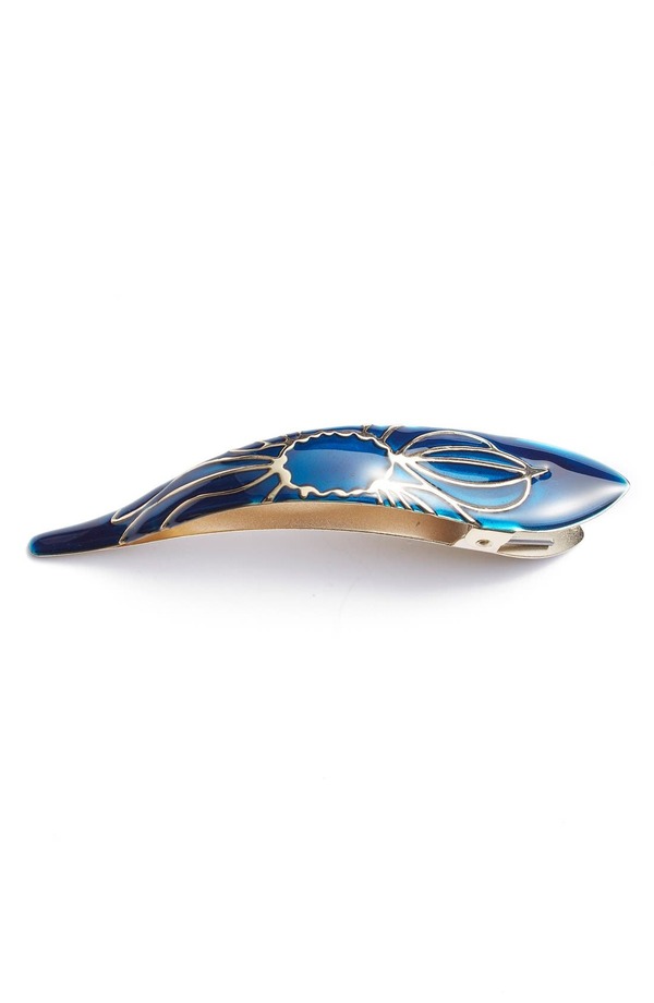 フィカレディース アクセサリー マキシ Ficcare Maximas Lotus Hair Clip Royal Blue ブルー