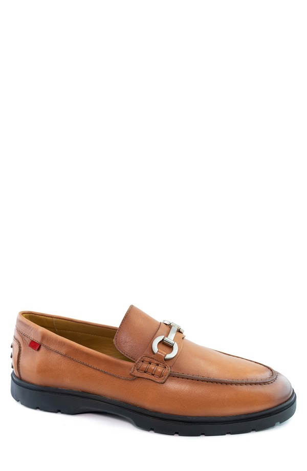 マークジョセフニューヨーク メンズ シューズ ローファー Marc Joseph New York Bond Street Bit Loafer Whiskey Napa Soft