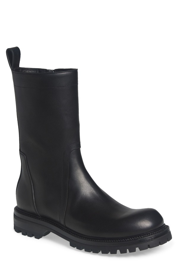 リックオウエンス メンズ シューズ ブーツ・レインブーツ Rick Owens Army Creeper Boot Black 黒いこと
