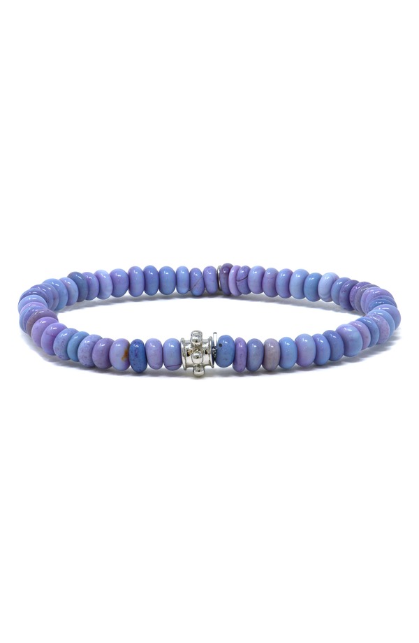 アンジー レディース アクセサリー ブレスレット・バングル・アンクレット Anzie Bohme Lavender Opal Beaded Stretch Bracelet Purple パープル