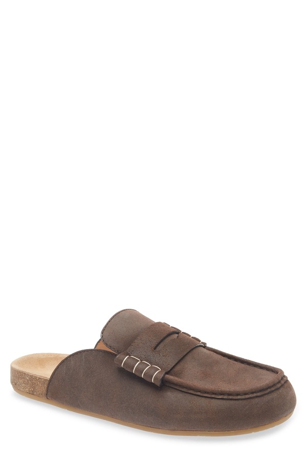 J.W.アンダーソン メンズ シューズ スリッポン・ローファー JW Anderson Stitch Penny Loafer Mule Deep Walnut 631