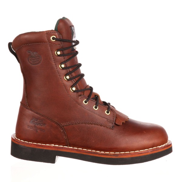 ジョージブーツ メンズ シューズ ブーツ・レインブーツ スピード競技 Georgia Boot Farm And Ranch Lacer Work Boot Barracuda Walnut