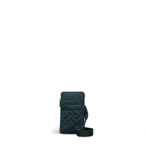 ラドリー レディース バッグ Radley Holland Park - Quilt Medium Zip Around Phone Crossbody Bag Teal ティール