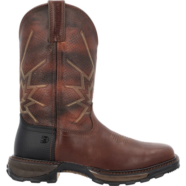 ドゥランゴ メンズ シューズ ブーツ・レインブーツ DURANGO Ventilated Western Work Bootobacco｜ReVida 店