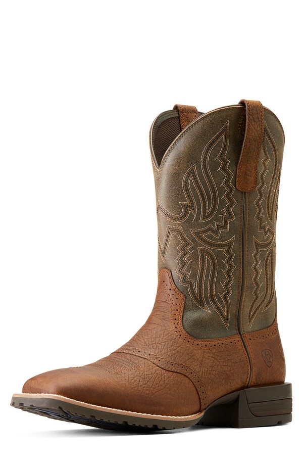 アリアト メンズ シューズ ブーツ・レインブーツ Ariat Hybrid Ranchway Western Boot Earth/ Arizona Brown 赤銅色