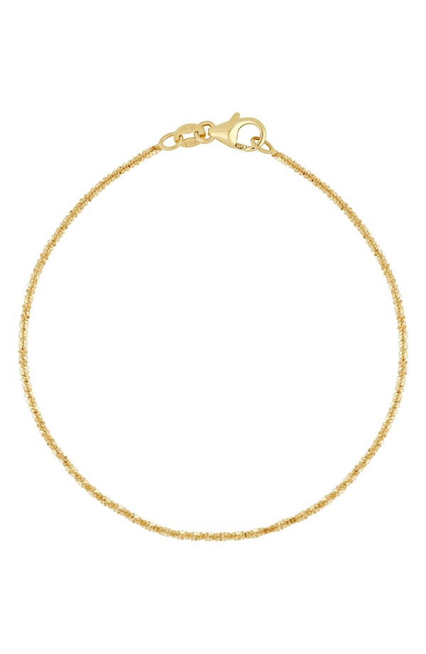ボニー レヴィ レディース アクセサリー ブレスレット・バングル・アンクレット Bony Levy 14K Goldainty Beaded Chain Bracelet 14K Yellow Gold イエロー