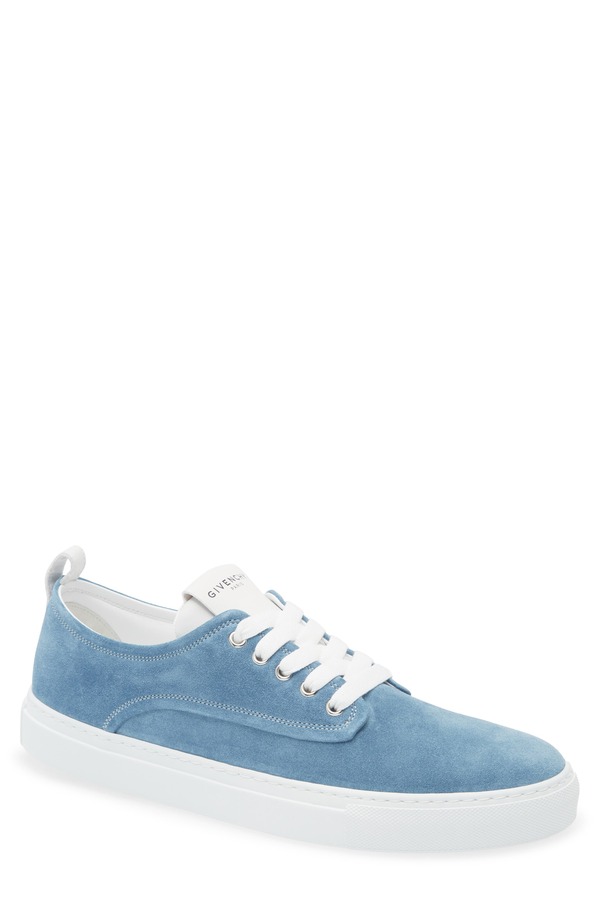 ジバンシー メンズ シューズ スニーカー スエードクロス Givenchy New City Suede Sneaker Denim Blue ジーンズ