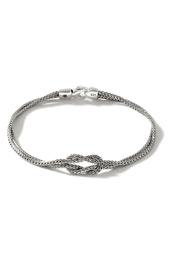 ジョン・ハーディー レディース アクセサリー ブレスレット・バングル・アンクレット John Hardy Love Knot Bracelet 3.6mm Silver シルバー