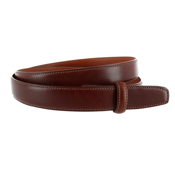 トラファルガー メンズ アクセサリー ベルト レザー Trafalgar Cortina Leather 25mm Compression Belt Strap Honey Maple｜ReVida 店