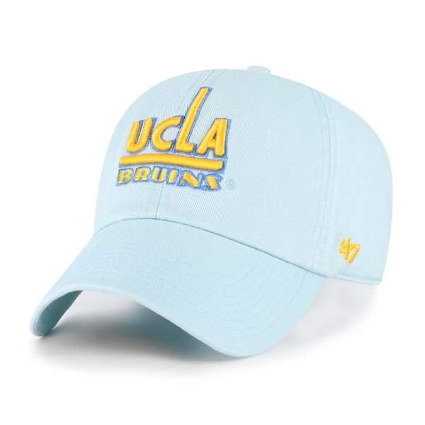 フォーティーセブン メンズ アクセサリー 帽子 Men's '47 Powder Blue UCLA Bruins Vault Clean Up Adjustable Hat Powder Blue ブルー|ReVida 店