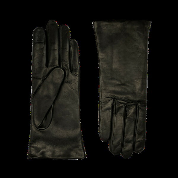 アニェル レディース アクセサリー 手袋 Agnelle Ines Cashmere Lined Lambskin Gloves Tnoir|ReVida 店
