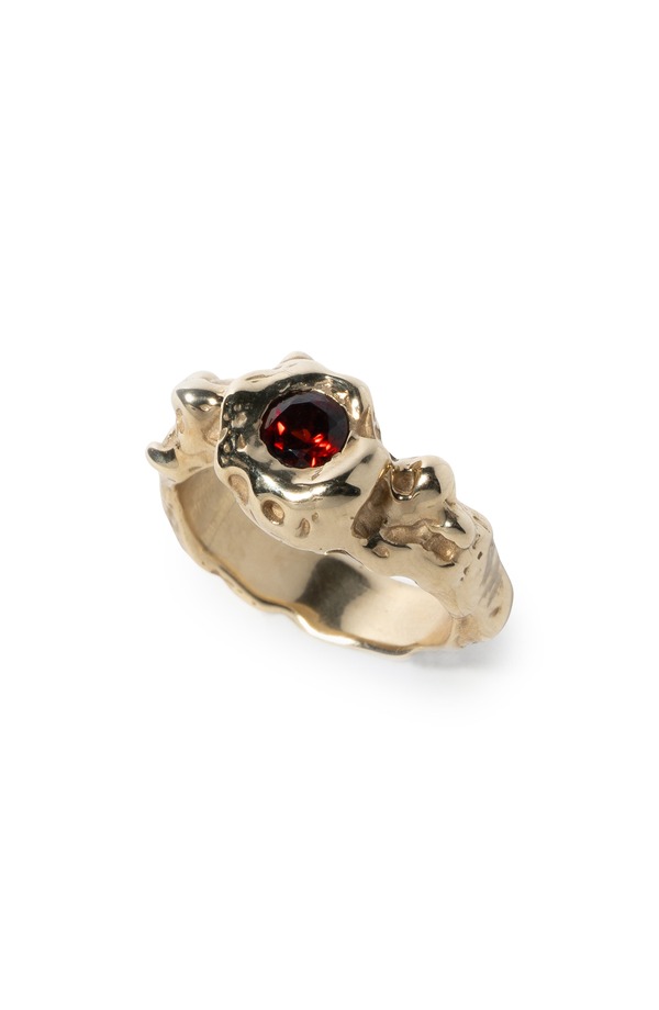 ファリス レディース アクセサリー 指輪 FARISpell Garnet Ringold ゴールド