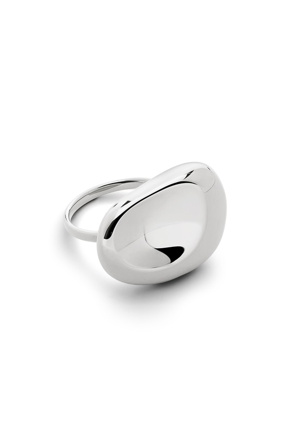 モニカヴィナダー レディース アクセサリー 指輪 Monica Vinader Aria Stacking Ring Sterling Silver シルバー