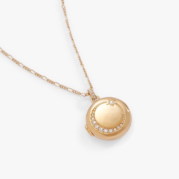 アレックスアンドアニ レディース アクセサリー ネックレス・チョーカー レース Alex and Ani Mother Locket Necklace Gold ゴールド