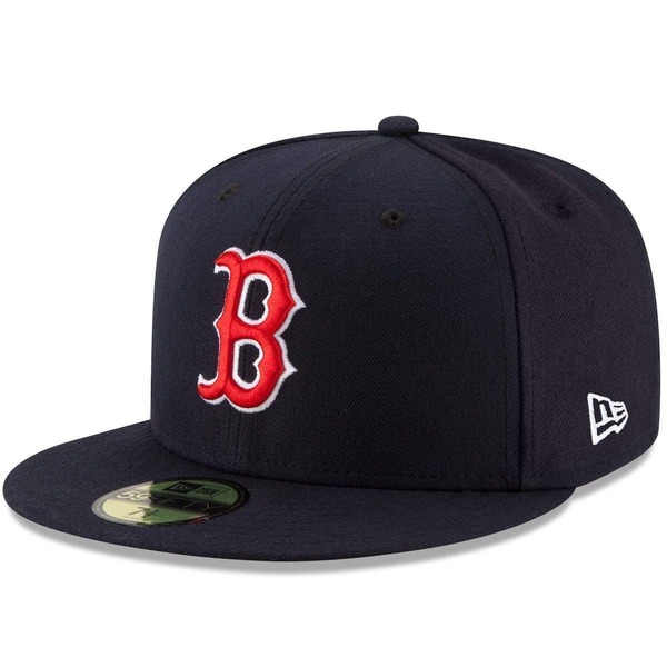 ニューエラ レディース アクセサリー 帽子 Men's New Era Navy Boston Red Sox Game Authenticollection-Field 59FIFTY Fitted Hat Navy ネイビー