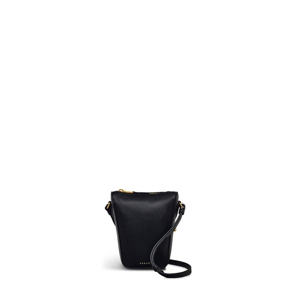 ラドリー レディース 御徒面子 Radley Oak Street Medium Phone Crossbody Bag Black 黒いこと