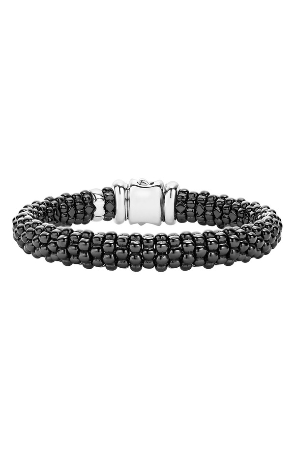 ラゴス レディース アクセサリー ブレスレット・バングル・アンクレット LAGOS Black Caviar Bracelet Black Caviar ブラック｜ReVida 店 106,040円