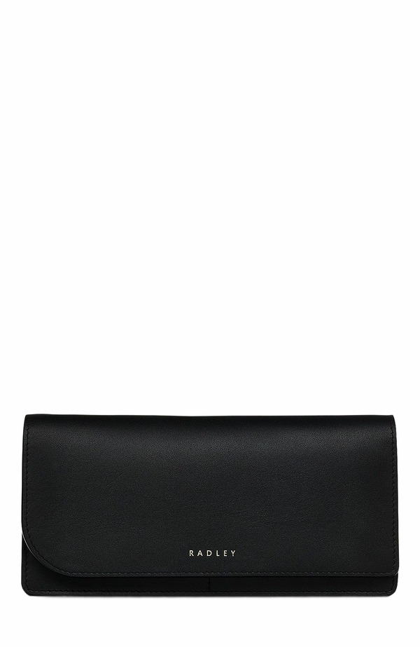 ラドリー レディース 付属品 がま口 Radley Pockets Large Bifold Wallet Black 黒いこと レディース財布-バッグ・小物・ブランド雑貨