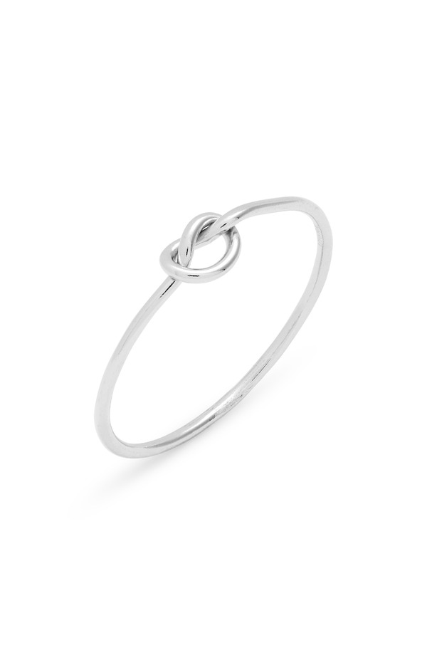 ナシェル レディース アクセサリー 指輪 Nashelle Knot Ring Sterling Silver シルバー