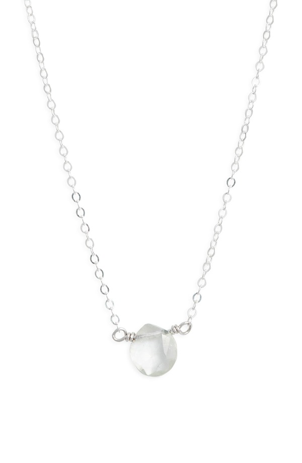 ナシェル レディース アクセサリー ネックレス・チョーカー レース Nashelle Birthstone Pendant Necklace Sterling Silver シルバー 14,896円