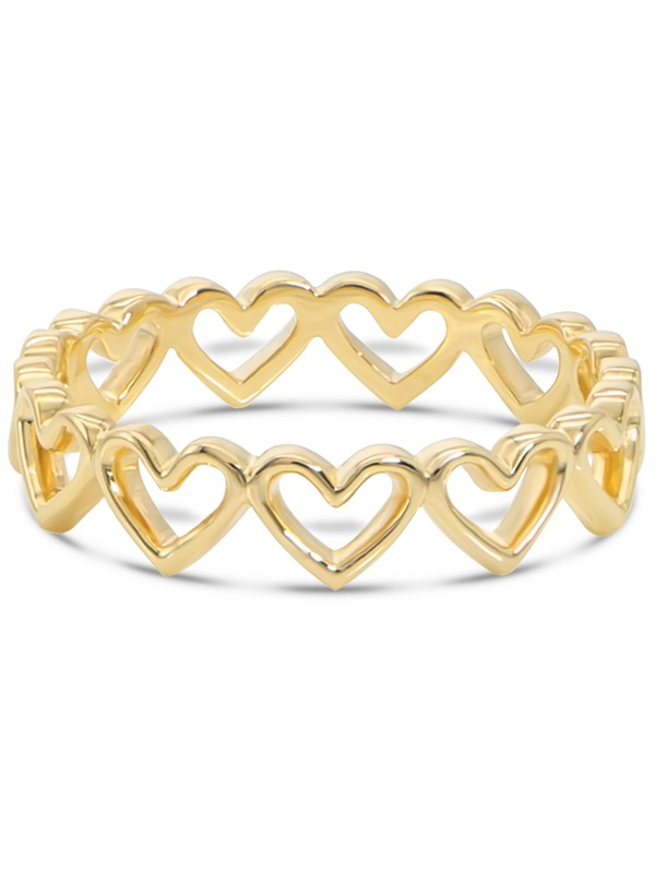 デヴァタ レディース アクセサリー 指輪 DEVATA Sweet Heart Ring in 14K Gold 5mm Yellow Gold イエロー