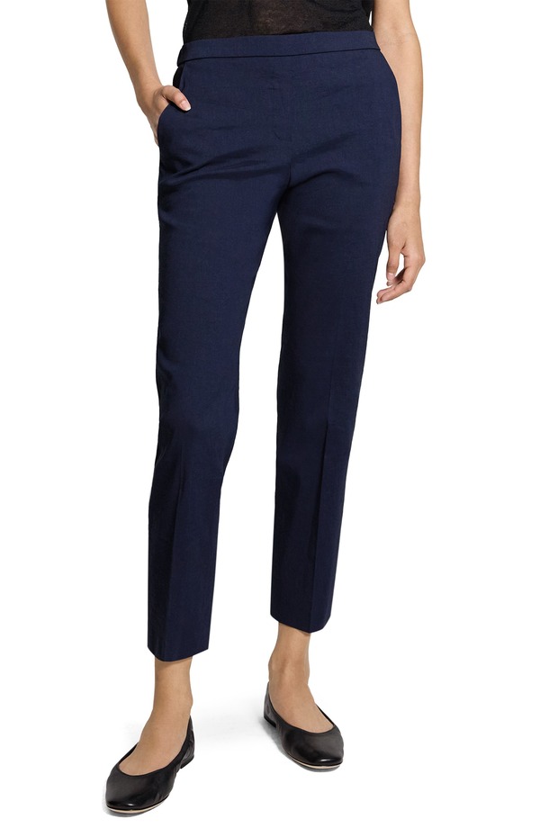 行動論理 レディース ボトムス レギンス ズボン下 Theory Treeca Pull-On Pants Midnight Navy - Rl0 米国海軍